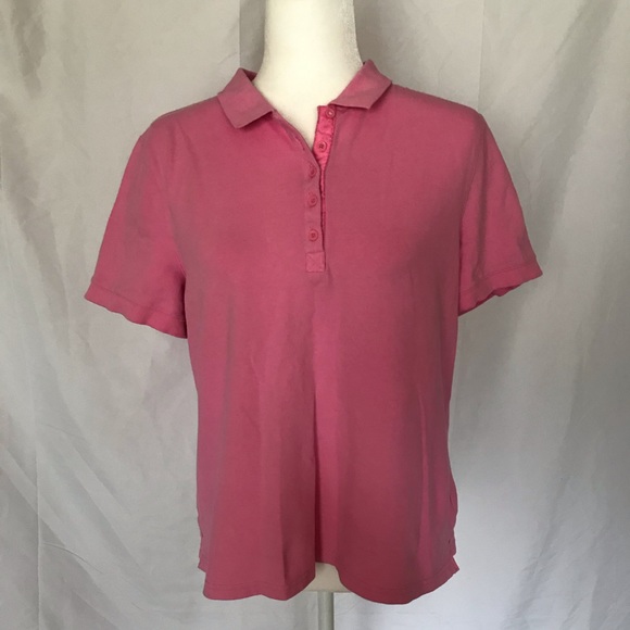 Liz Claiborne Tops - Liz Claiborne New York Pink Beautiful Collar Top